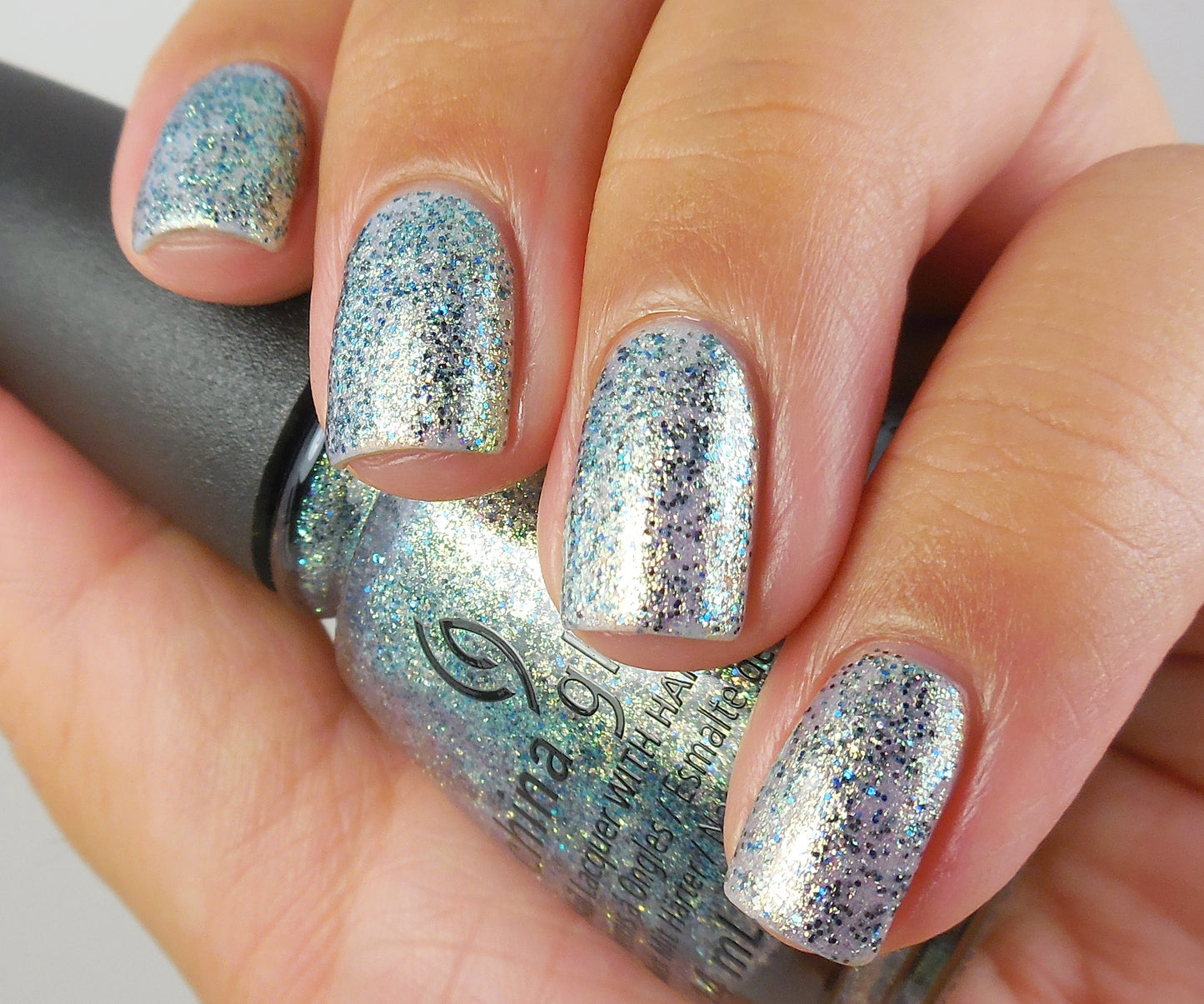china glaze Nail Lacquer, Holo Finish - Hot Girl Update