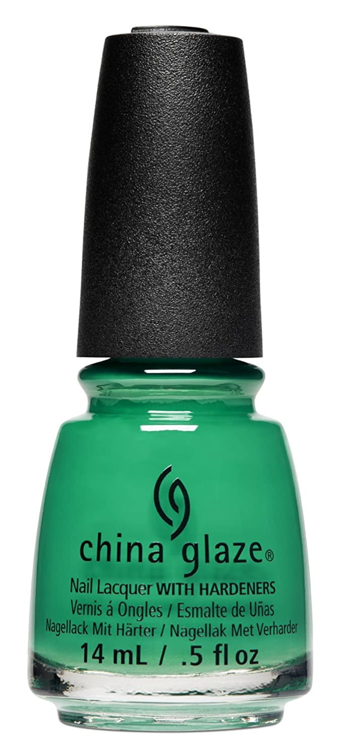 china glaze Nail Lacquer, Glossy Finish - Emerald Bae