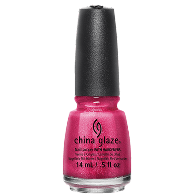 china glaze Nail Lacquer, Glossy Finish - Strawberry Fields