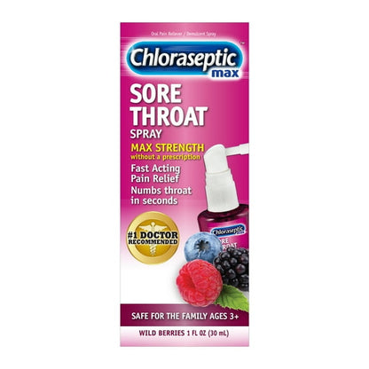 GNP SORE THROAT SPRAY 1.4% CHRY 6OZ