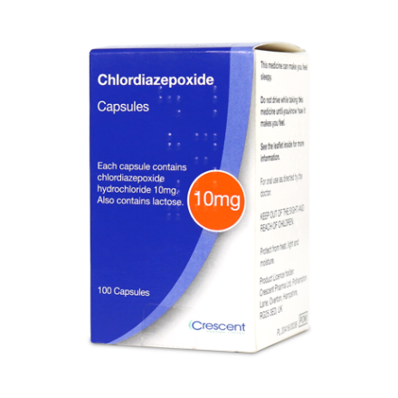 CHLORDIAZEPOXIDE GC 5MG 100    C4