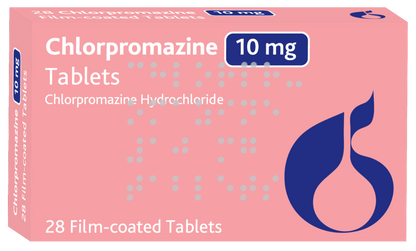 CHLORPROMAZINE TB 25MG 10X10UD