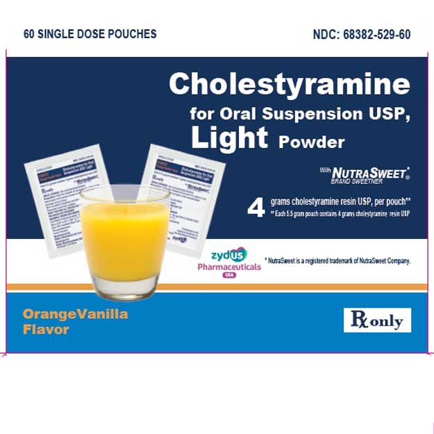 CHOLESTYRAMINE PK 4GM 60 ORANGE