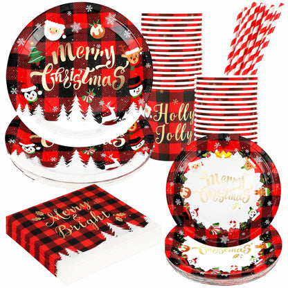 SENSATIONS Premium Paper Lunch Plates - Festive Fun, 10 count