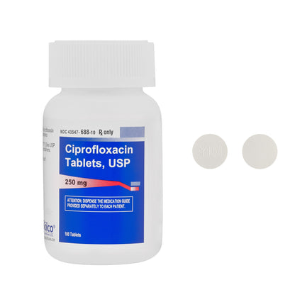 CIPROFLOXACIN TB 500MG 100 CPLT