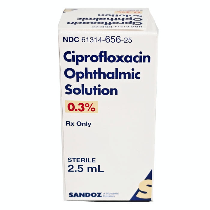 CIPROFLOXACIN DR 0.3% 5ML OPTH