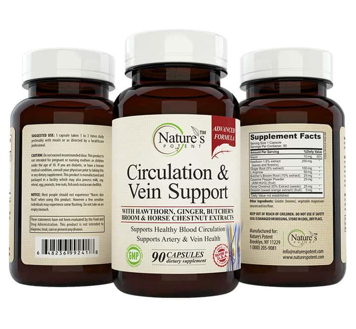 LEG VEIN & CIRCULATION TABLETS