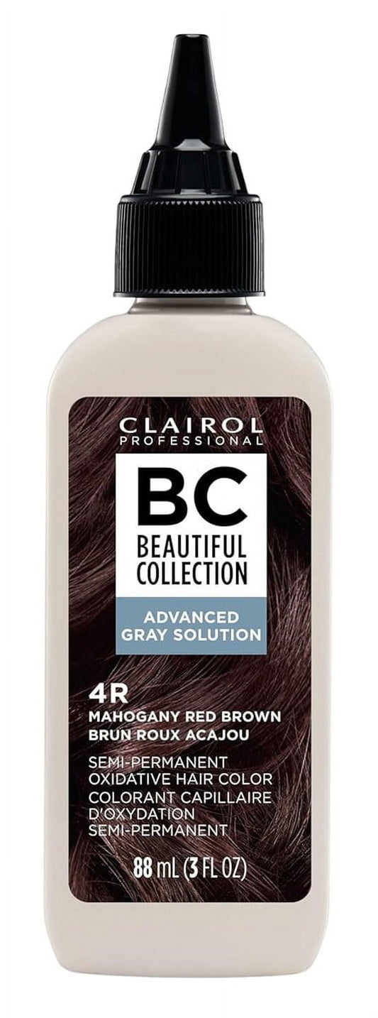 Clairol Beautiful Ags Coll. #4R Mahogany Red Brown 3oz