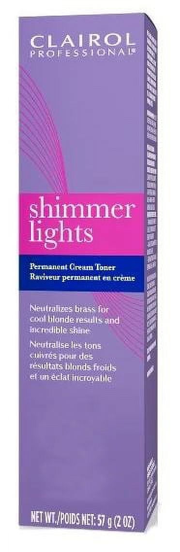 Clairol Shimmer Lights Perm Cream Toner Smoky Pearl 2oz