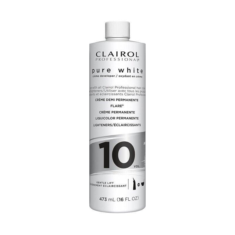 Clairol Pure White 10 Creme Developer Gentle Lift2oz(12in)
