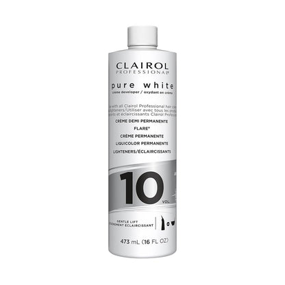 Clairol Pure White 10 Creme Developer Gentle Lift2oz(12in)