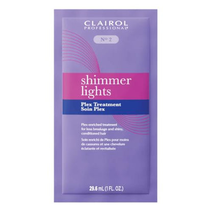 Clairol Shimmer Lights Plex Treatment 1oz Packettes (12in)