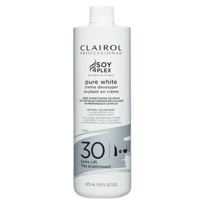Clairol Pure White 30 Creme Developer Extra Lift 16oz
