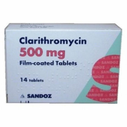 CLARITHROMYCIN TB 500MG 60