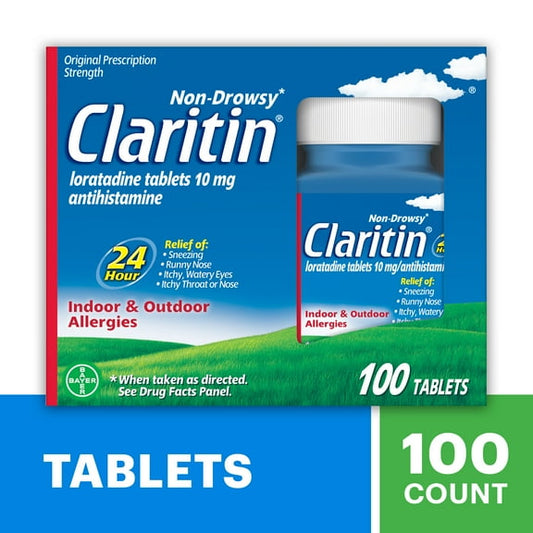 CLARITIN 24HR 10MG TABLET 100CT