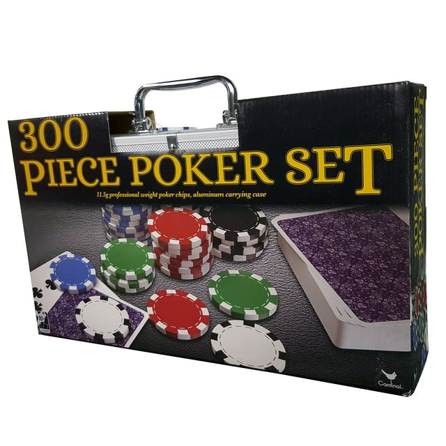 Cardinal Classic 300-Piece Poker Set with Aluminum Storage Case