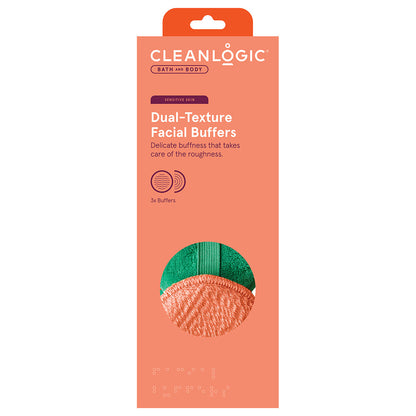Clean Logic Bath & Body Dualtexture Facial Mitt