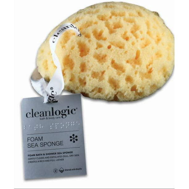 CLEANLOGIC SEA SPONGE,CHARCOAL FOAM