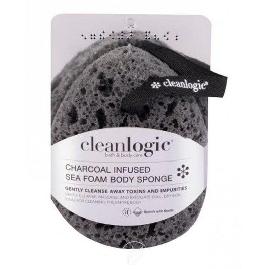CLEANLOGIC SEA SPONGE,CHARCOAL FOAM