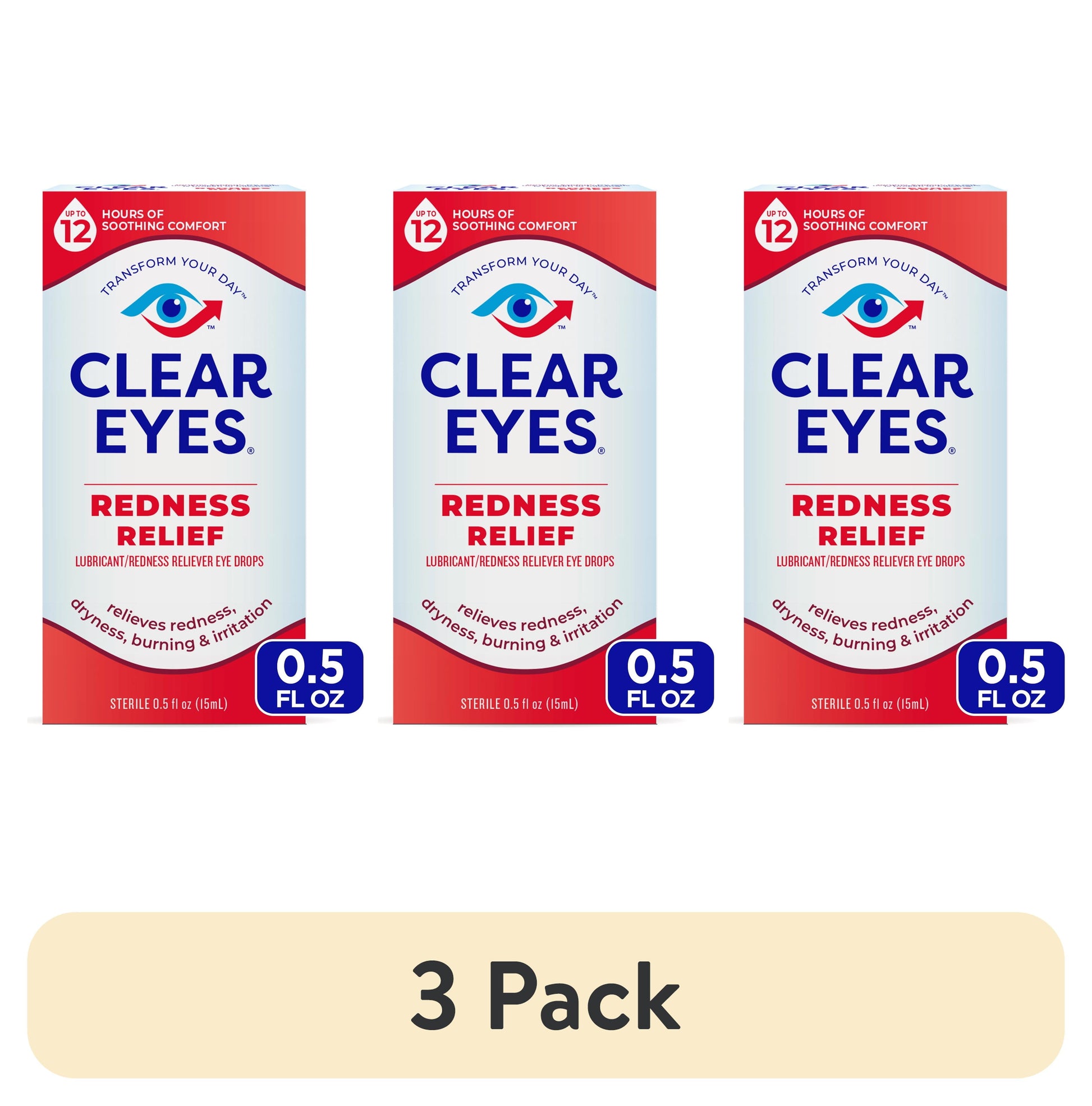 CLEAR EYES MAX REDNESS RELIEF DRP 0.5OZ