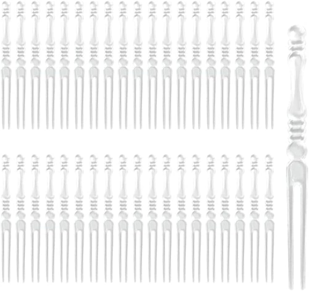 SENSATIONS Plastic Forks - Clear, 24 count