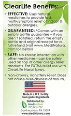 CLEARLIFE-MEDINATURA TABS,ALRGY RLF,XTR STRNTH