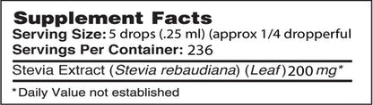 Clear Liquid Stevia