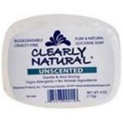 CLEARLY NATURAL BAR SOAP,GLYC,UNSCTD,3PK