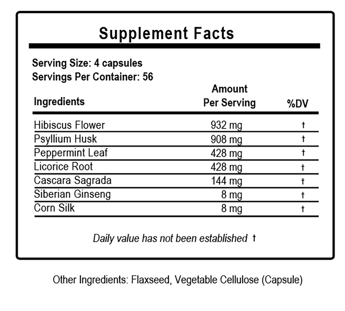 COLON HERBAL CLEANSR CP 500MG 100