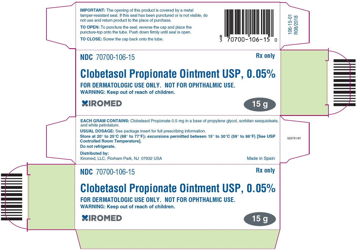 CLOBETASOL CR 0.05% 60GM EMOL