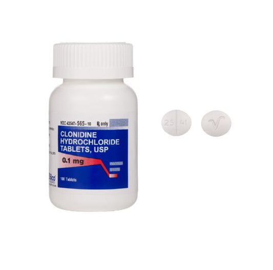 CLONIDINE TB 0.1MG 1000