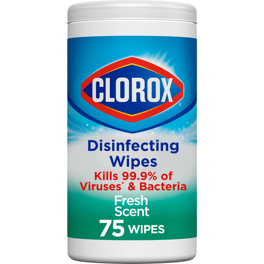 CLOROX Disinfecting To Go Travel Wipes - Fresh, 9 Count