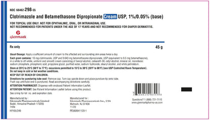 CLOTRIM/BETAMETH CR 1-0.05% 15GM