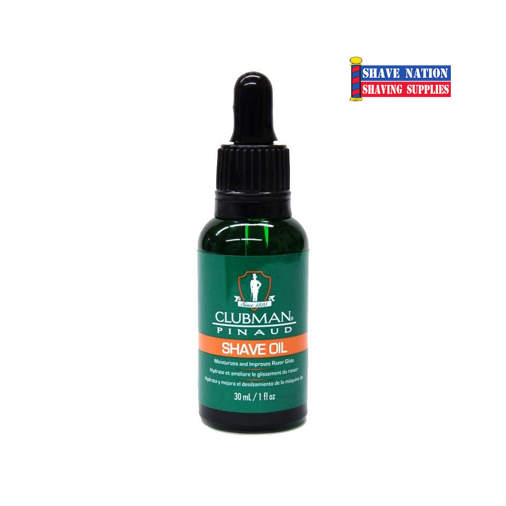 CLUBMAN SHAVE OIL          1 OZ