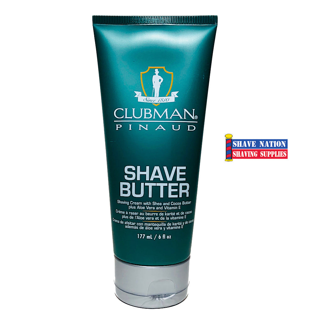 CLUBMAN SHAVE BUTTER        6OZ