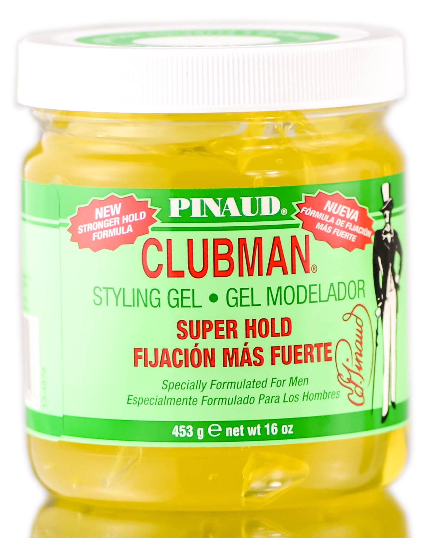 CLUBMAN STYLING GEL REG   16 OZ