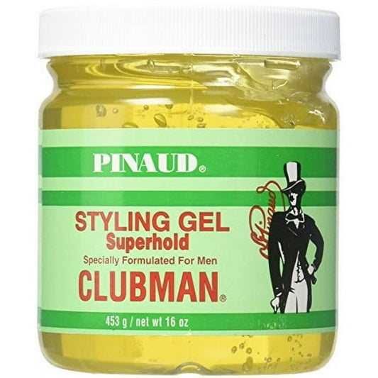 CLUBMAN STYLING GEL REG   16 OZ