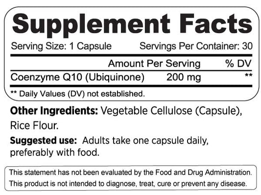 COENZYME Q-10 30 MG SGC 30