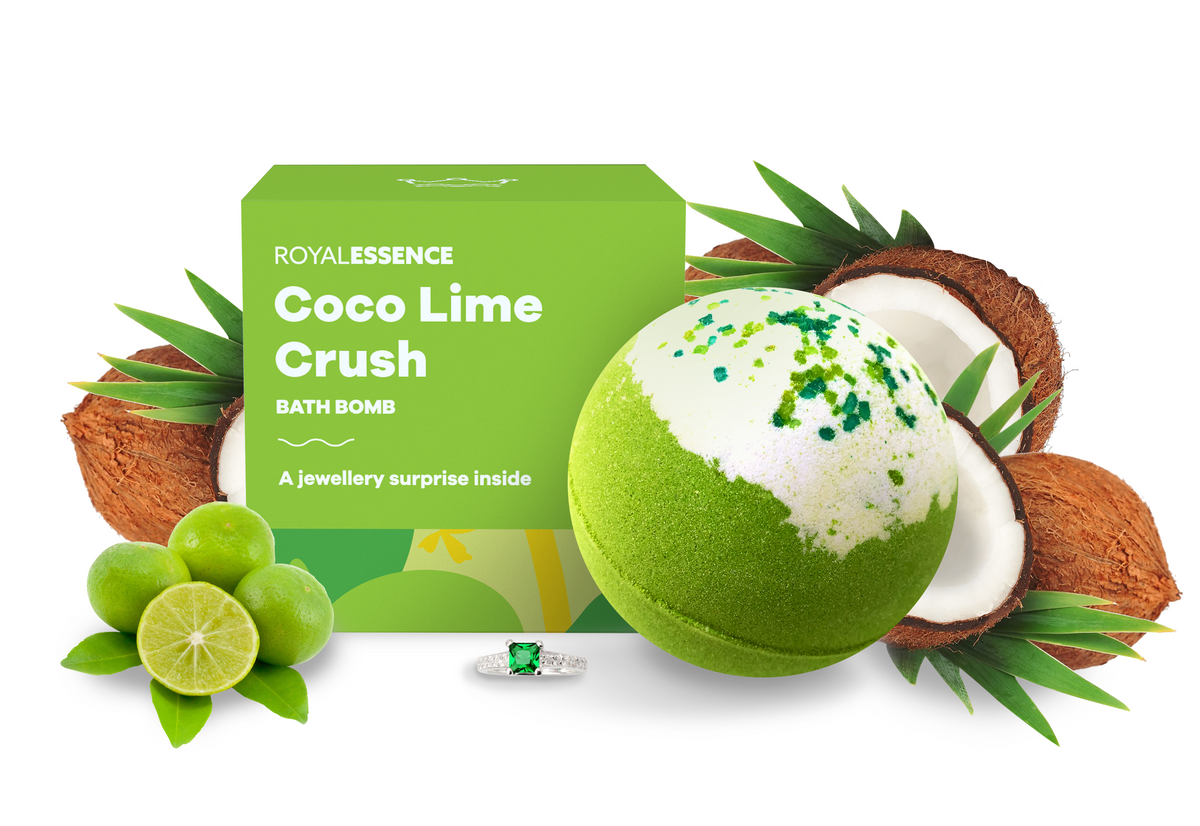 MOM BOMB BATH SALTS,COCONUT LIME