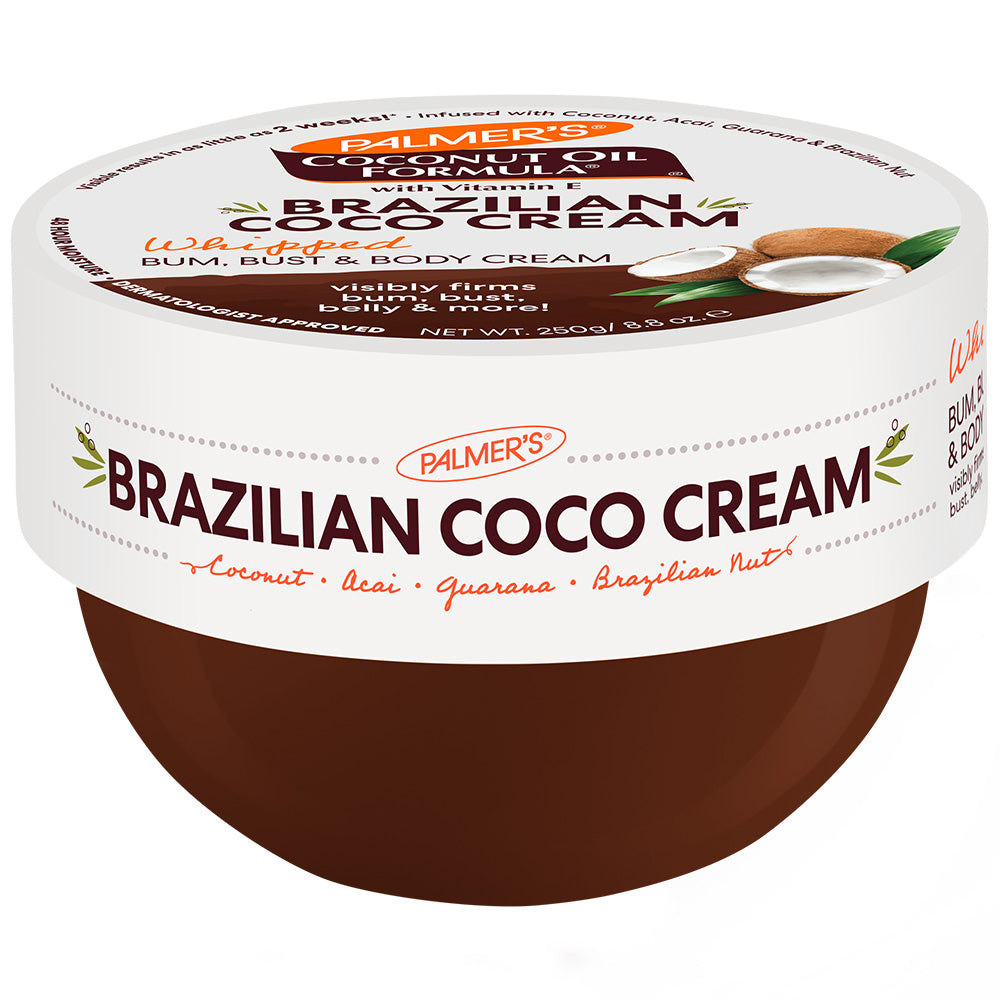 Palmers Coconut Oil Brazilian Coco Cream Whipped 8oz Jar