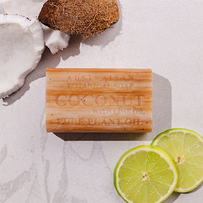 AUSTRALIAN BOTANICAL SOAP BAR SOAP,COCONUT