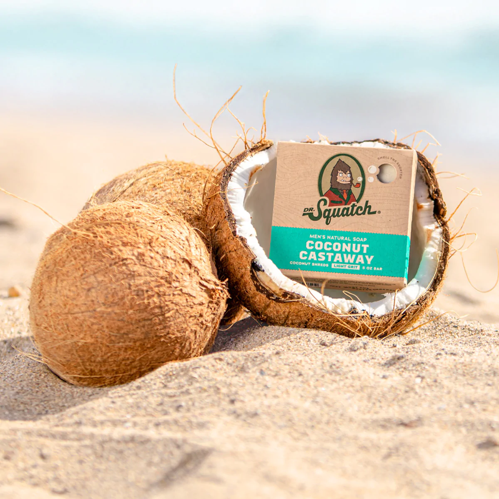 DR. SQUATCH SHAMPOO,COCONUT CASTAWAY