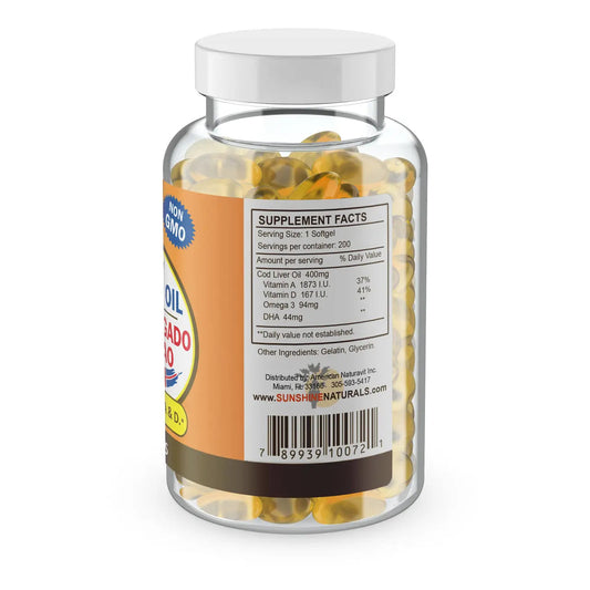 SDNE COD LIVER OIL GC 100 SFG 1/D