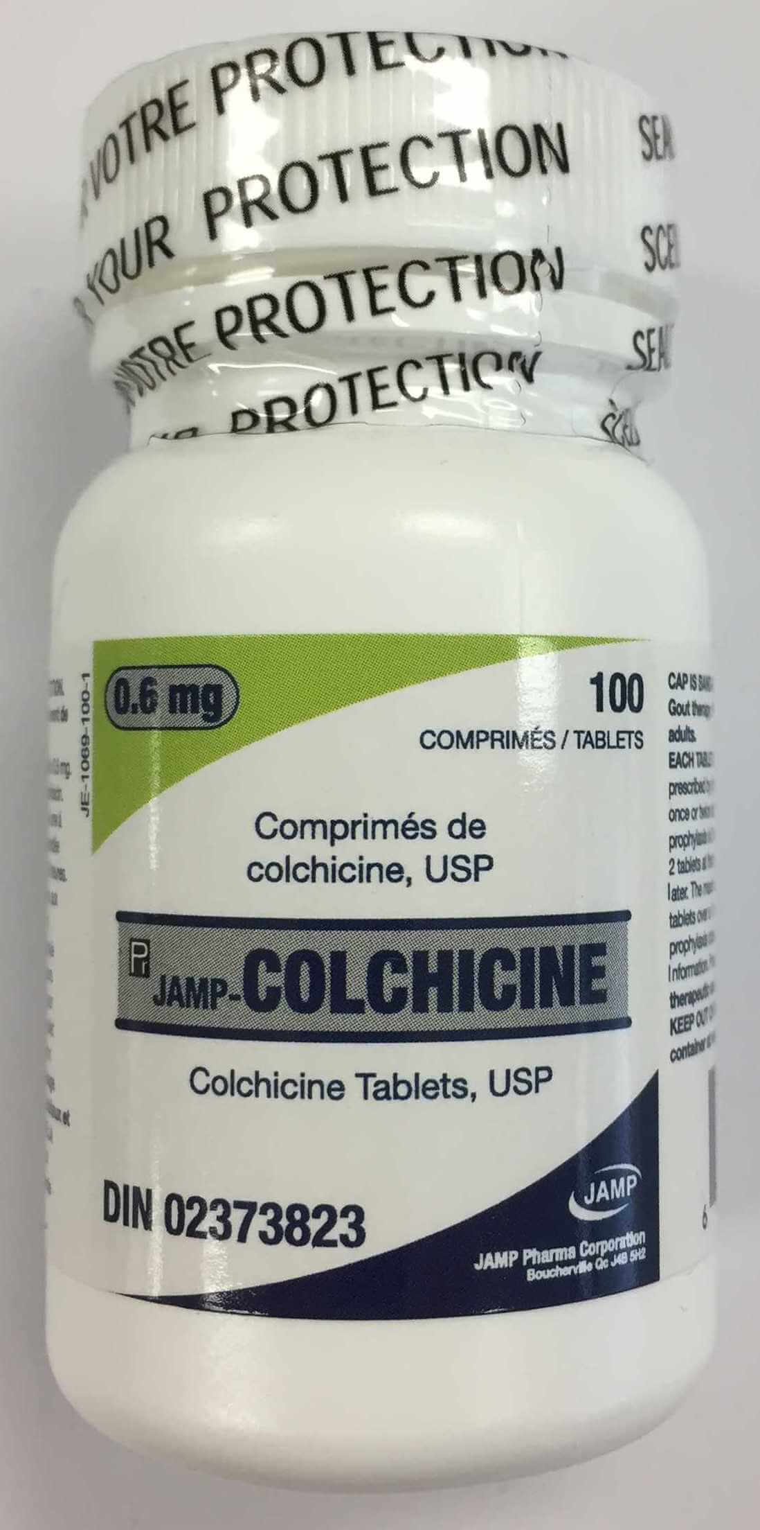 COLCHICINE CP 0.6MG 100