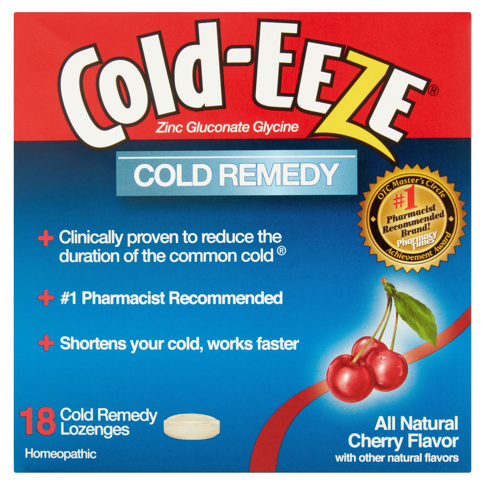 COLD-EEZE BOX S/F CHERRY LOZ 25CT