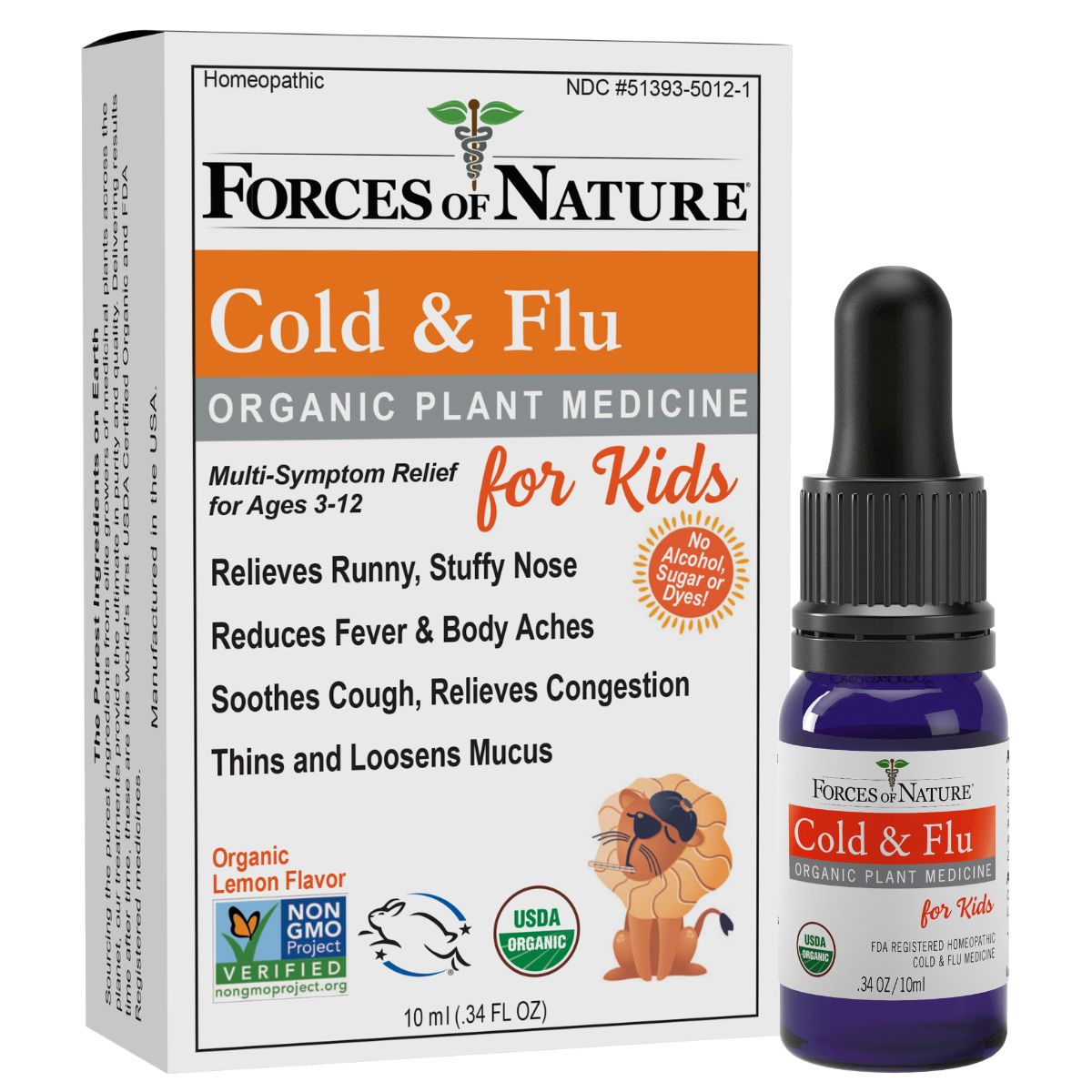 FORCES OF NATURE COLD & FLU,OG2,FOR KIDS