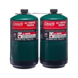 Coleman All-Purpose Propane Fuel Cylinder, 2 pack