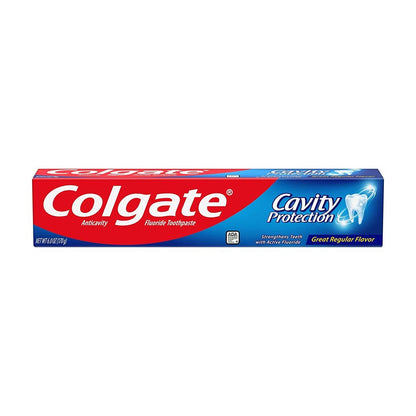 Colgate Cavity Protection Travel Toothpaste with Fluoride - Great Regular Flavor, 0.85 oz