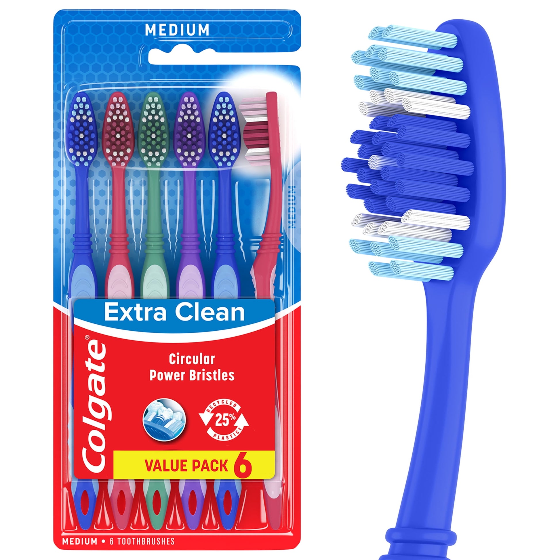 Colgate Extra Clean Toothbrush - Assorted
