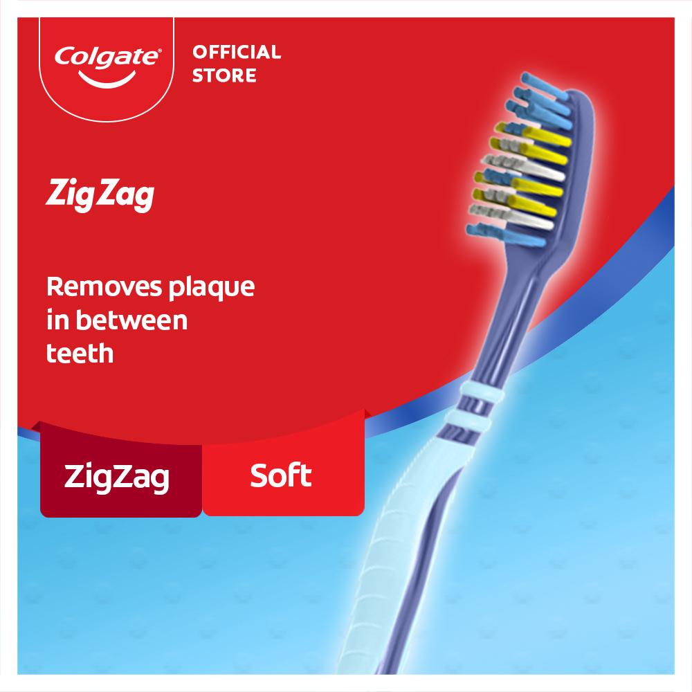 COLGATE T/B WAVE ZIG-ZAG F/H/SOFT